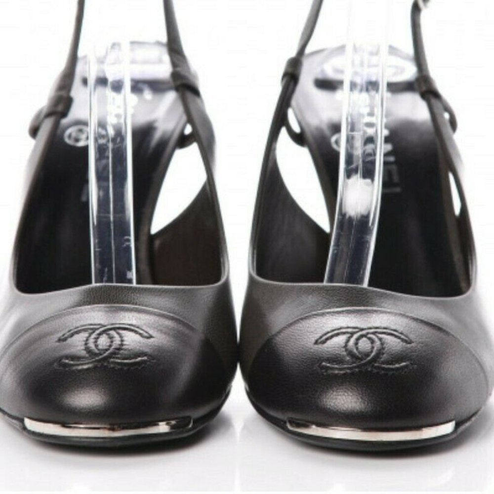 CHANEL STILETTO SLINGBACK SHOES
